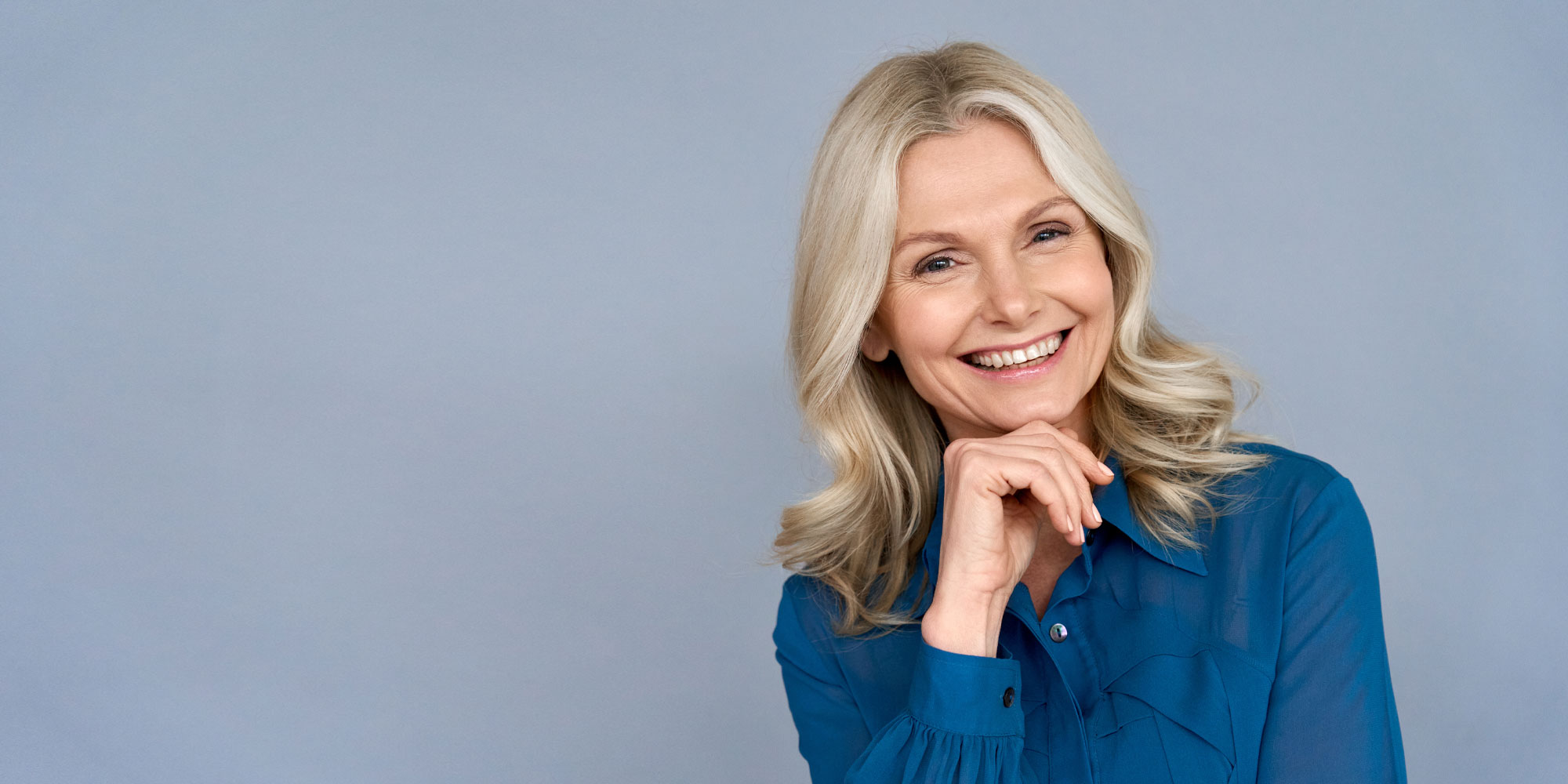 dental implant patient smiling